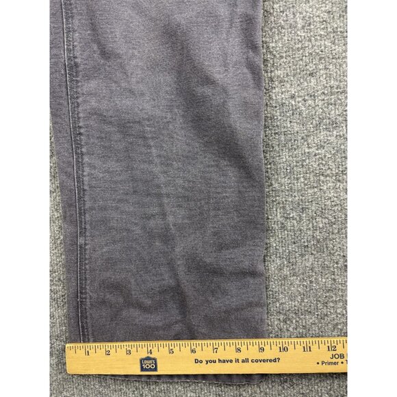 Carhartt Pants Mens 36x32 Gray Relaxed Fit Canvas Work Utility Carpenter Rugged - Picture 6 of 9